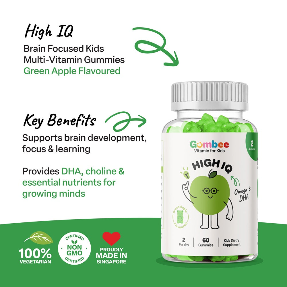 Twin Jar – Green Apple Omega-3 DHA